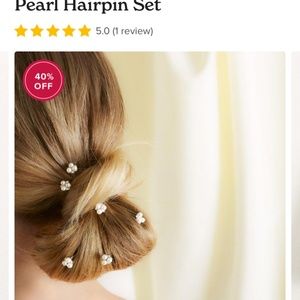Pearl Hairpin Set
